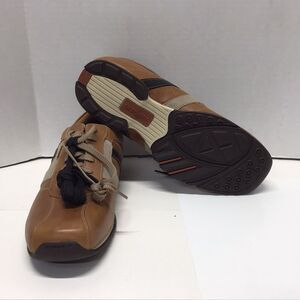 SKECHERS MEN'S‎ SHOES SIZE 12 BROWN W/ STRIPES TRADITIONAL STYLE *SEE PHOTOS*